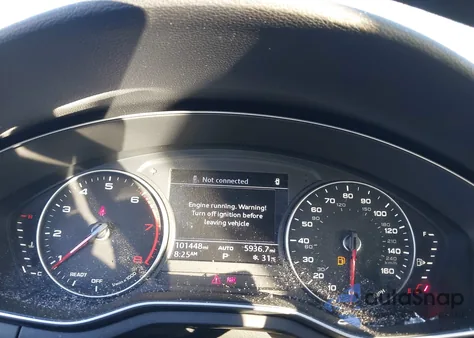 2017 Audi A4 2.0T Premium из США, поврежденный, VIN WAUANAF4XHN025831